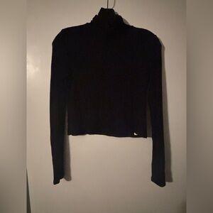 Reformation Lightweight Turtle Neck Crop Top